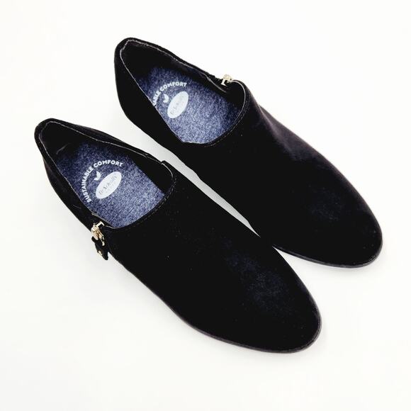 Dr. Scholl's Women Black Casual Block Heel Brief Zipper Ankle Booties Size US 7M - Picture 3 of 7